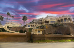 A picture of Villa Pelagia, a luxury mansion on the La Jolla shores.